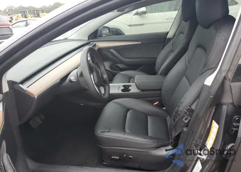 2022 Tesla Model 3 from USA, damaged, VIN 5YJ3E1EB0NF308390